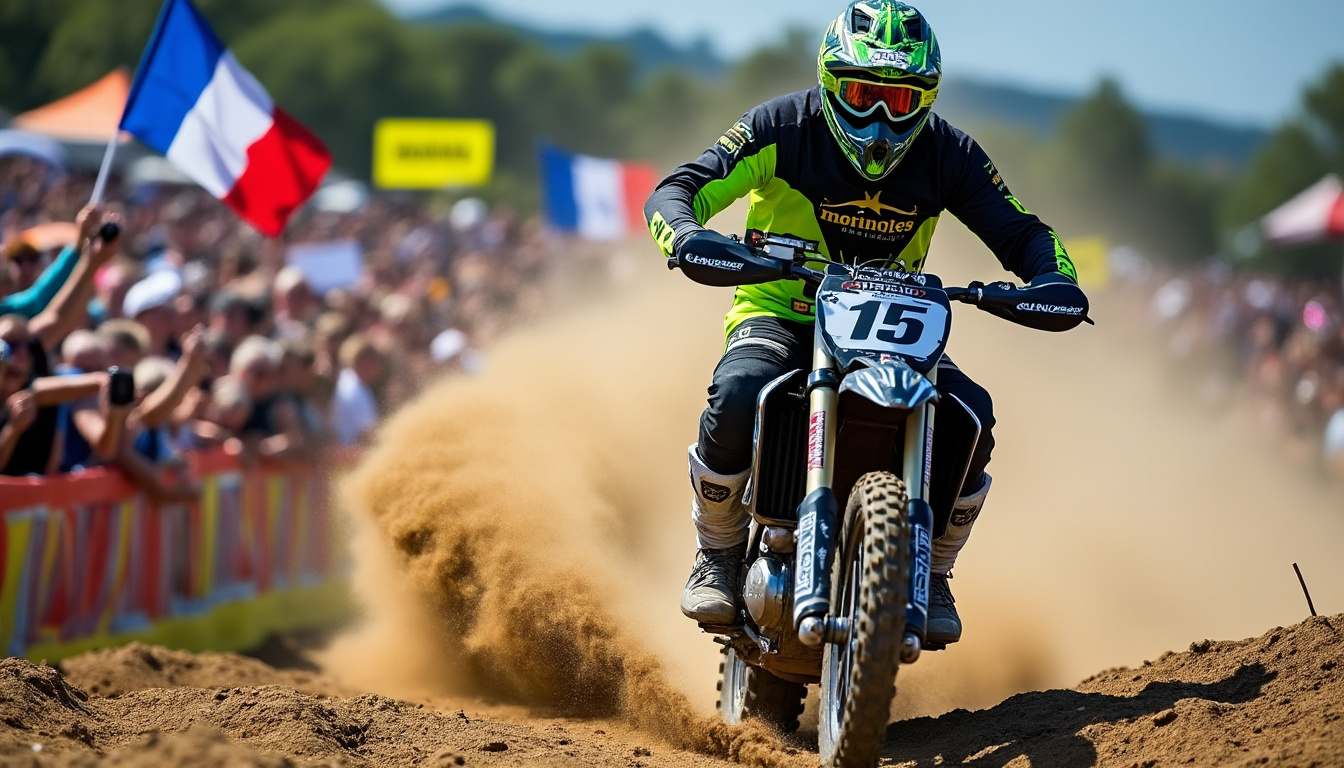 venez vivre l'intensité de la compétition à saint-mihiel où 220 pilotes intrépides s'affrontent sur la piste de moto-cross. plongez dans l'univers de la vitesse, de la passion et de l'audace au cœur d'un événement incontournable pour les amateurs de sensations fortes.
