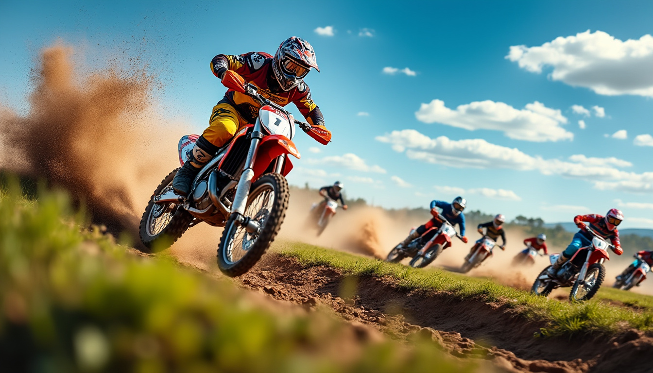 venez vivre l'intensité de la compétition à saint-mihiel où 220 pilotes passionnés s'affrontent sur la piste de moto-cross. assistez à des duels audacieux et à des performances époustouflantes dans une ambiance survoltée. un spectacle incontournable pour les amateurs de sensations fortes !