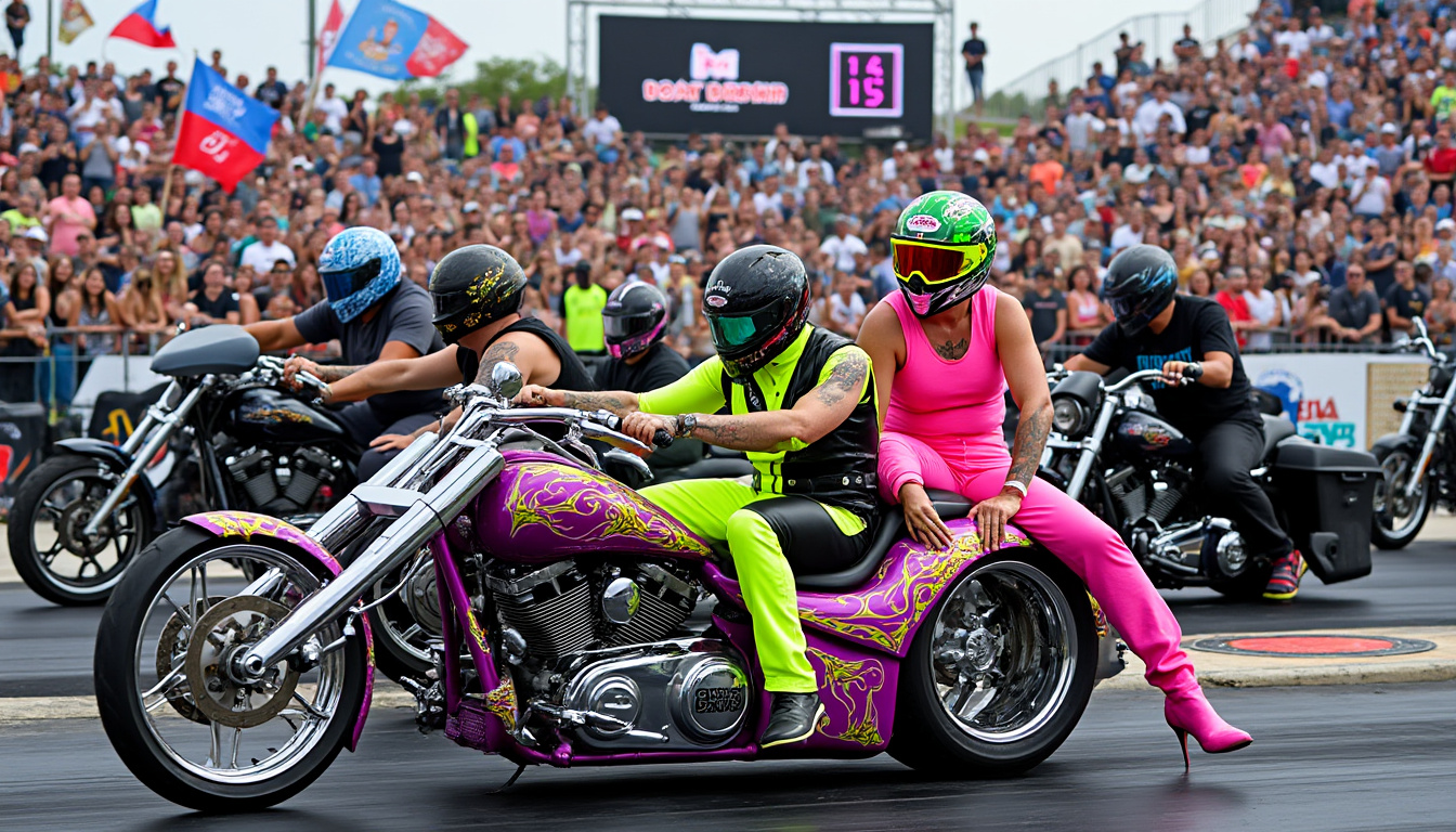 découvrez l'excitation des championnats de france de moto dragster à bordeaux, où les moteurs vrombissent et l'adrénaline est à son comble. ne manquez pas ces courses palpitantes qui promettent de faire vibrer la ville au rythme de la vitesse et de la compétition.