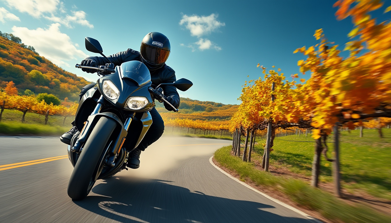 découvrez les paysages enchanteurs du beaujolais à travers des balades à moto guidées. profitez de l'air frais et des routes pittoresques tout en apprenant des astuces de conduite adaptées à tous les niveaux. rejoignez-nous pour une aventure inoubliable alliant passion de la moto et exploration de la nature.
