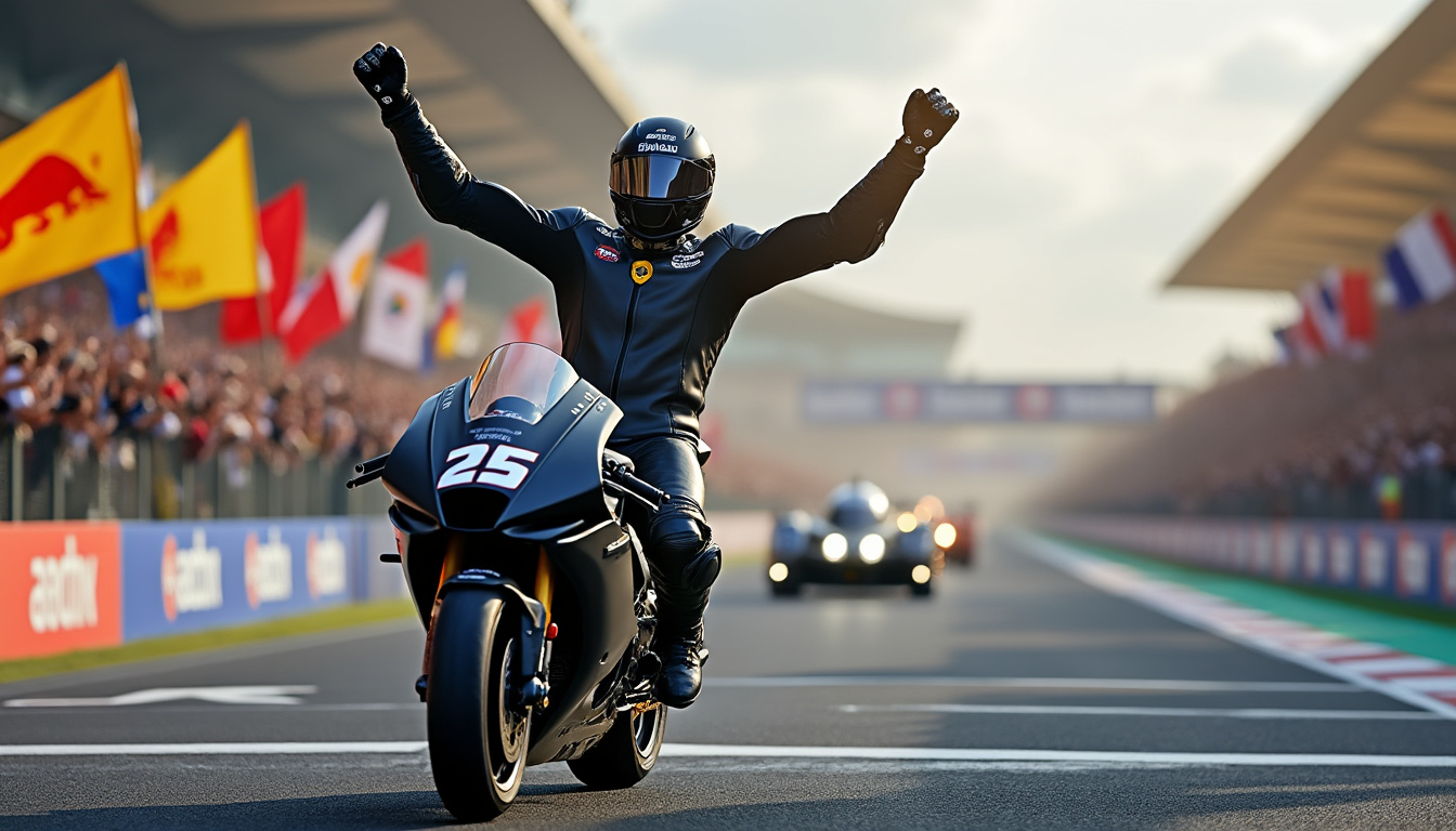 découvrez la remarquable performance de joahn nigon qui clinche sa deuxième victoire aux 24 heures du mans en moto. un exploit exceptionnel qui marque l'histoire de la compétition et met en lumière le talent et la détermination de ce pilote exceptionnel.