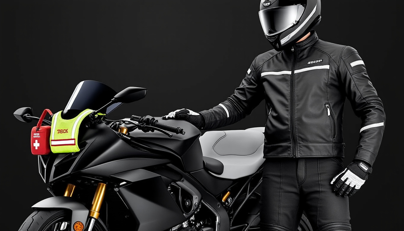 découvrez les équipements de sécurité supplémentaires indispensables pour les motards. améliorez votre protection sur la route avec des conseils sur les gants, vestes, casques et autres accessoires de sécurité.