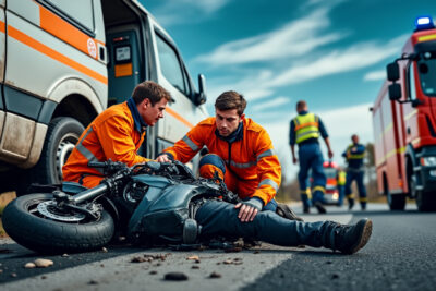 un grave accident a eu lieu près d'argentan, opposant une moto à un utilitaire. cet incident a causé des blessures, nécessitant l'hospitalisation d'une personne en urgence. découvrez les détails de cet événement tragique.