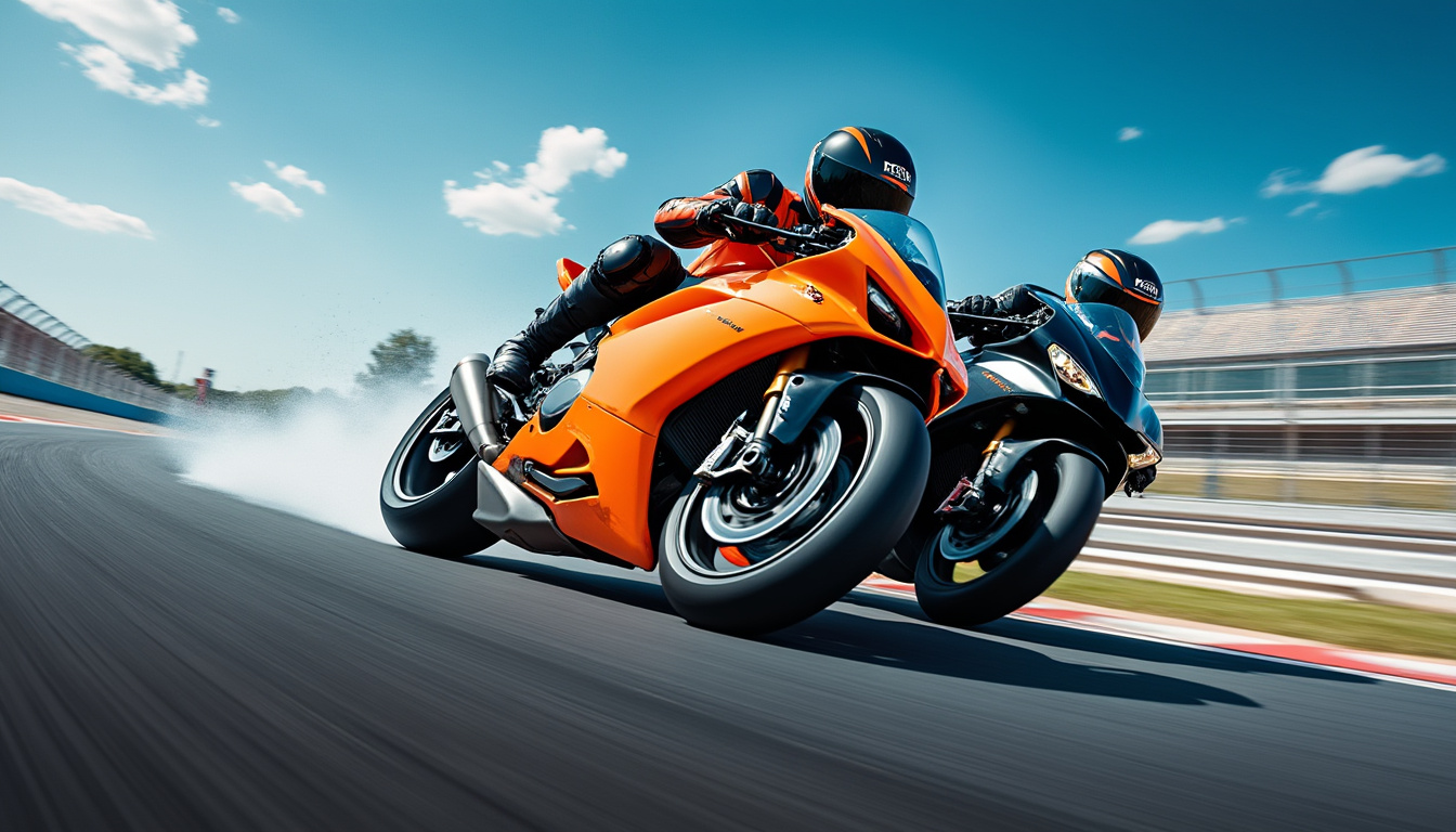 découvrez l'excitation du circuit de nogaro où des motardes audacieuses prennent la piste à pleine vitesse sur leurs superbikes. un spectacle impressionnant d'habileté et de passion pour la moto qui met en lumière le dévouement des femmes dans le monde des courses. ne manquez pas cet événement palpitant!