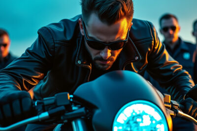 découvrez l'histoire fascinante d'un motard qui invente une méthode astucieuse pour cacher sa plaque d'immatriculation. mais face à des policiers déterminés, sa ruse sera-t-elle suffisante ? une plongée dans le monde de la moto et de la justice.