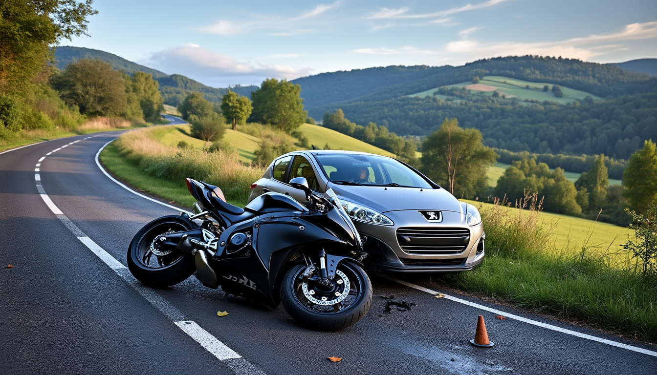 un accident tragique a eu lieu dans le puy-de-dôme, impliquant une moto et une voiture. découvrez les détails de cet événement bouleversant et ses conséquences sur la sécurité routière.