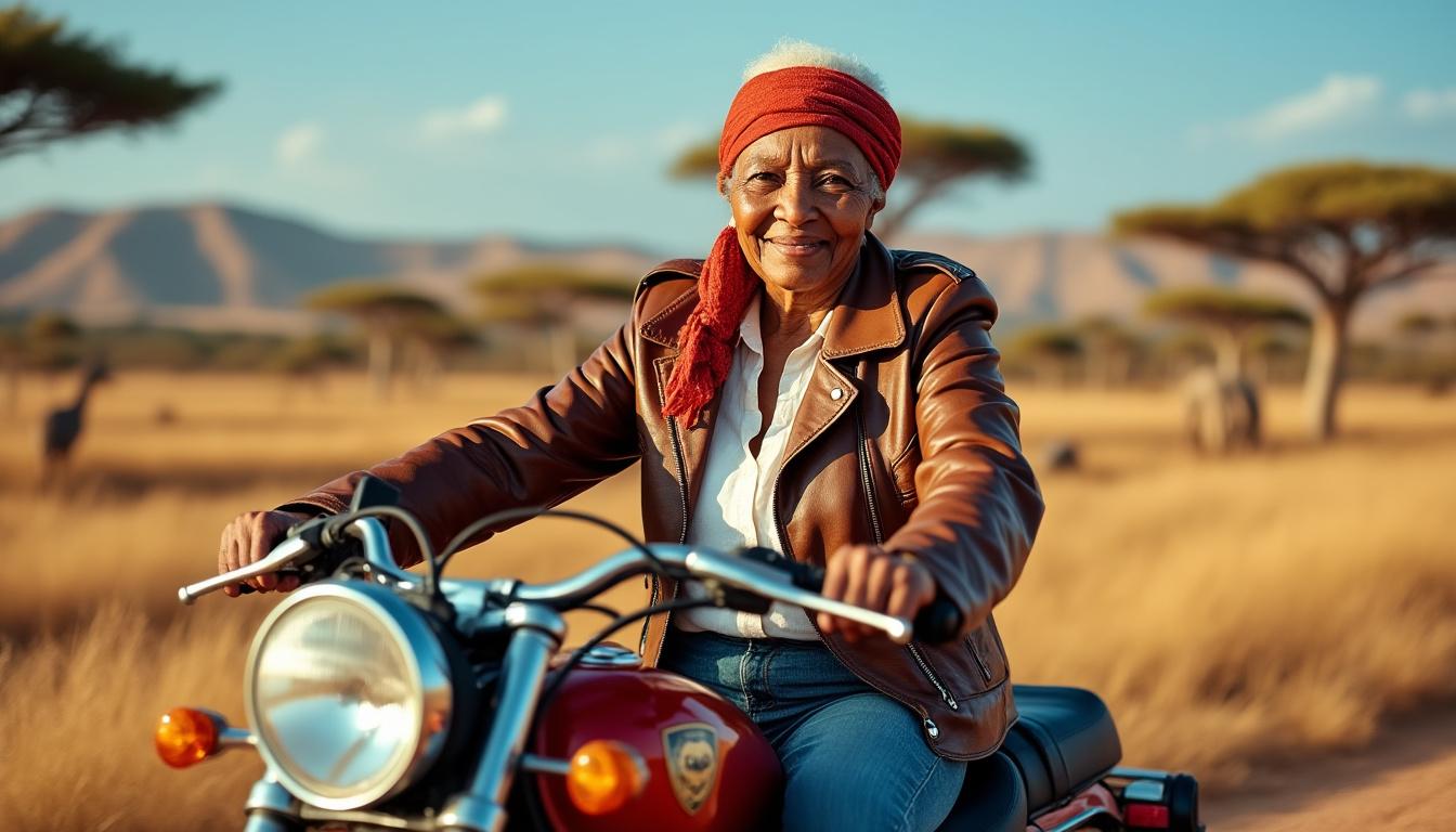 découvrez l'incroyable parcours de doris, 82 ans, qui clôt son aventure africaine à bord de sa moto 125 cc. partez avec elle depuis montpellier pour cette ultime étape pleine d'émotions et de souvenirs.