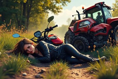 un accident survenu à jullianges a impliqué une collision entre une moto et un tracteur. la conductrice de la moto a subi plusieurs blessures dans cet incident. restez informé des détails et des circonstances de cet événement tragique.