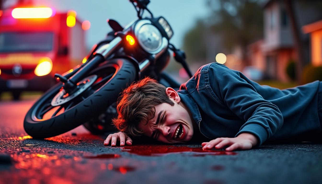 un adolescent a été gravement blessé à mâcon après avoir perdu le contrôle de sa moto. découvrez les circonstances de cet accident tragique et les conséquences qui en découlent.