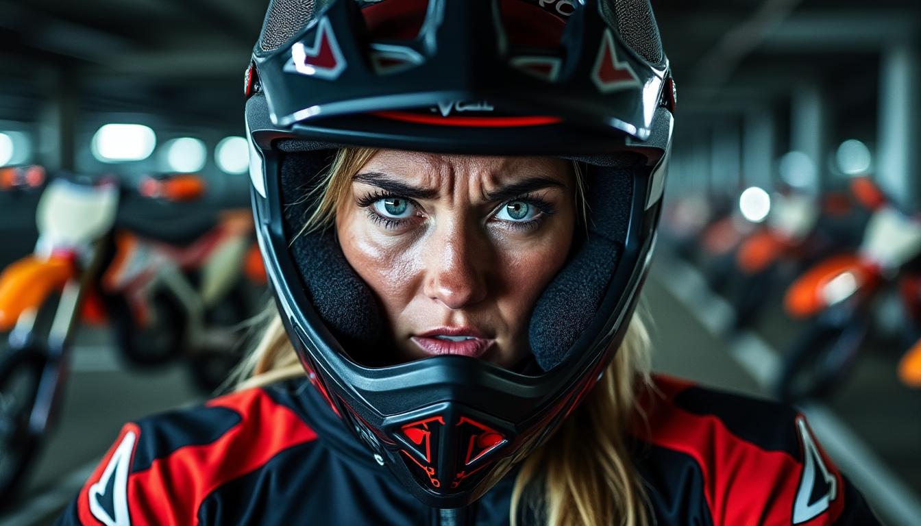découvrez l'histoire poignante d'une championne de motocross dont les motos d'une valeur de 20 000 euros ont été volées. elle lance un appel à l'aide pour retrouver son matériel et continuer à vivre sa passion. joignez-vous à son combat et aidez à faire la lumière sur cet acte injuste.