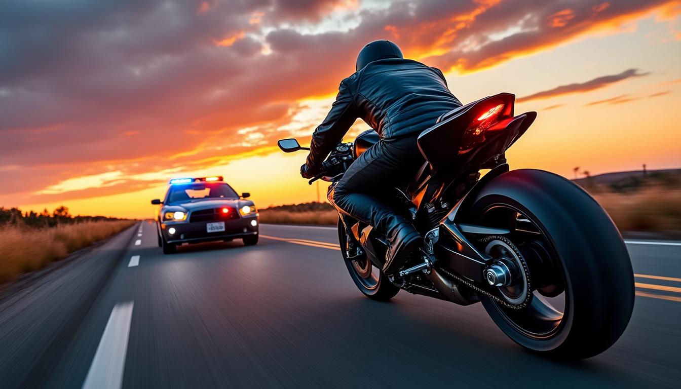 un conducteur imprudent a vu sa moto saisie après avoir été surpris à 194 km/h sur une route où la limite est fixée à 80 km/h. découvrez les détails de cette infraction choquante et les conséquences encourues par le pilote.