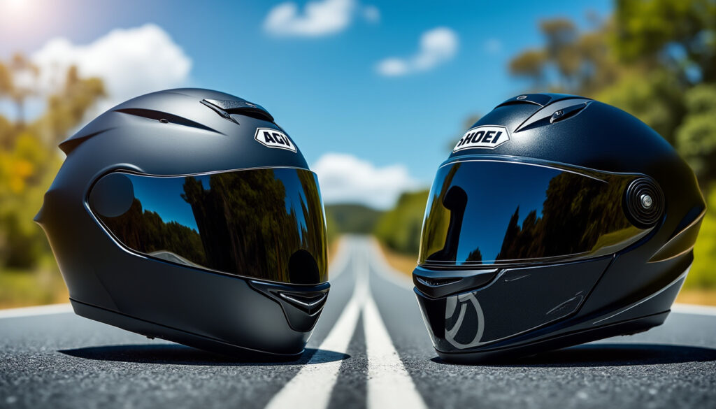 découvrez notre comparatif entre les casques agv et shoei, deux leaders en matière de sécurité et de performance. analysez les caractéristiques, les technologies innovantes et les avis des utilisateurs pour choisir le casque qui assurera votre protection sur la route.