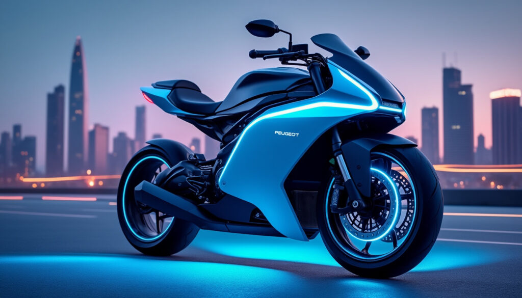 découvrez la nouvelle moto électrique de peugeot, un modèle audacieux alliant performance et innovation à un prix surprenant. plongez dans l'univers de la mobilité durable avec cette motocyclette qui redéfinit les standards !
