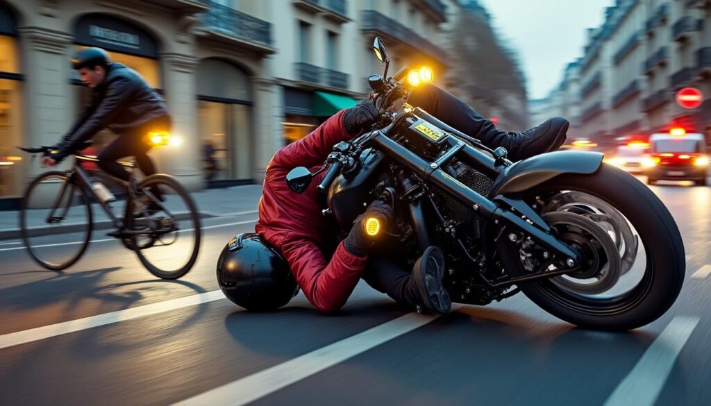 un tragique accident à paris a coûté la vie à un motard taxi, qui a perdu le contrôle de son véhicule en tentant d'éviter un cycliste. cette nouvelle souligne les dangers de la circulation urbaine et rappelle l'importance de la prudence sur les routes.